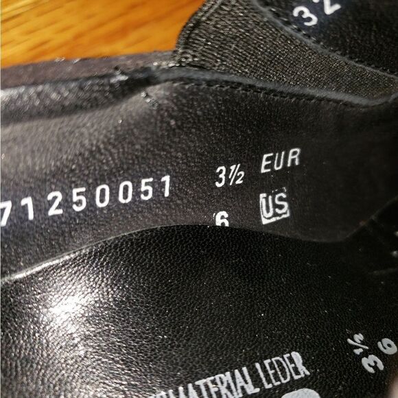 Mephisto black leather cool air loafers - Picture 7 of 8